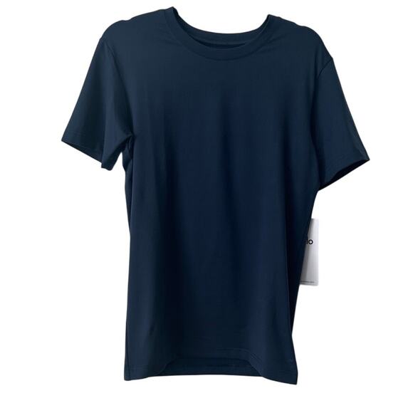 SOLD OUT Alo Conquer Reform Crewneck Short Sleeve Small NWT - Picture 4 of 6